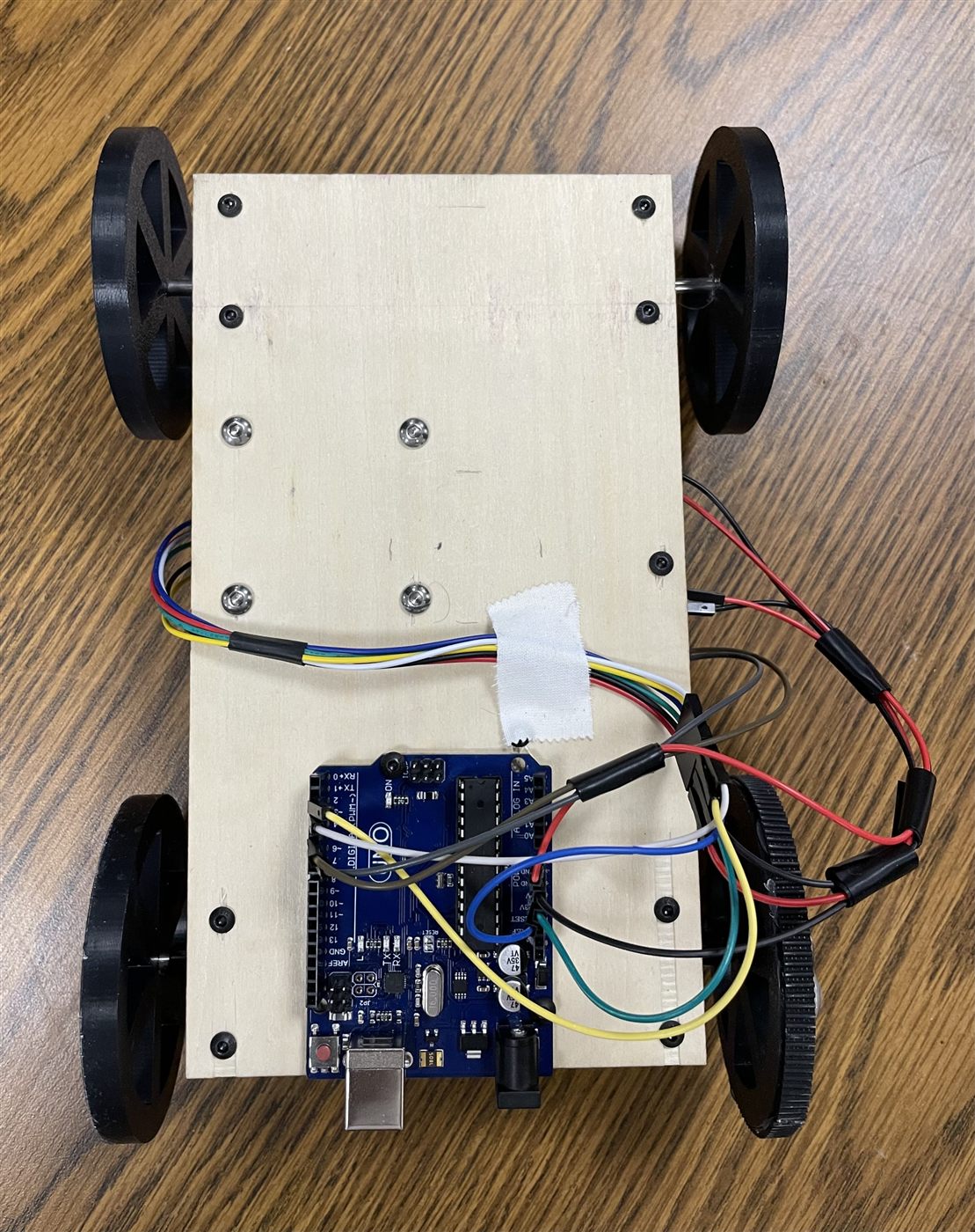 Top of the finished cart