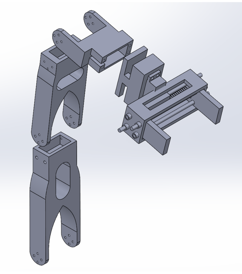 Robot arm CAD model
